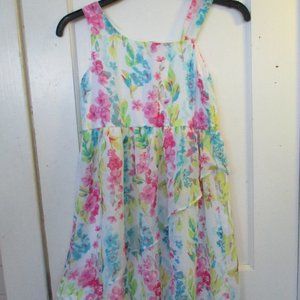 GEORGE.. GIRLS DRESS SIZE 8.. PASTEL COLORS.SWEET